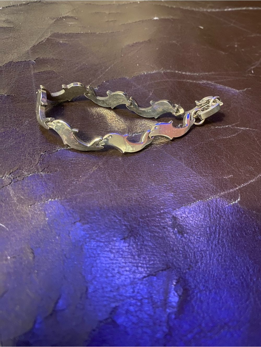 Silver Wavy Link Bracelet - Women Accessories